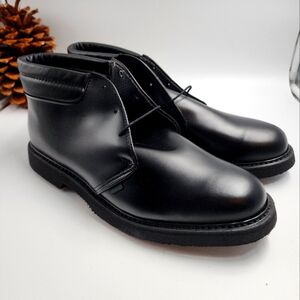 Bates 00078 Mens Lites Leather Padded Collar Chukka Shoes 13 D NIB